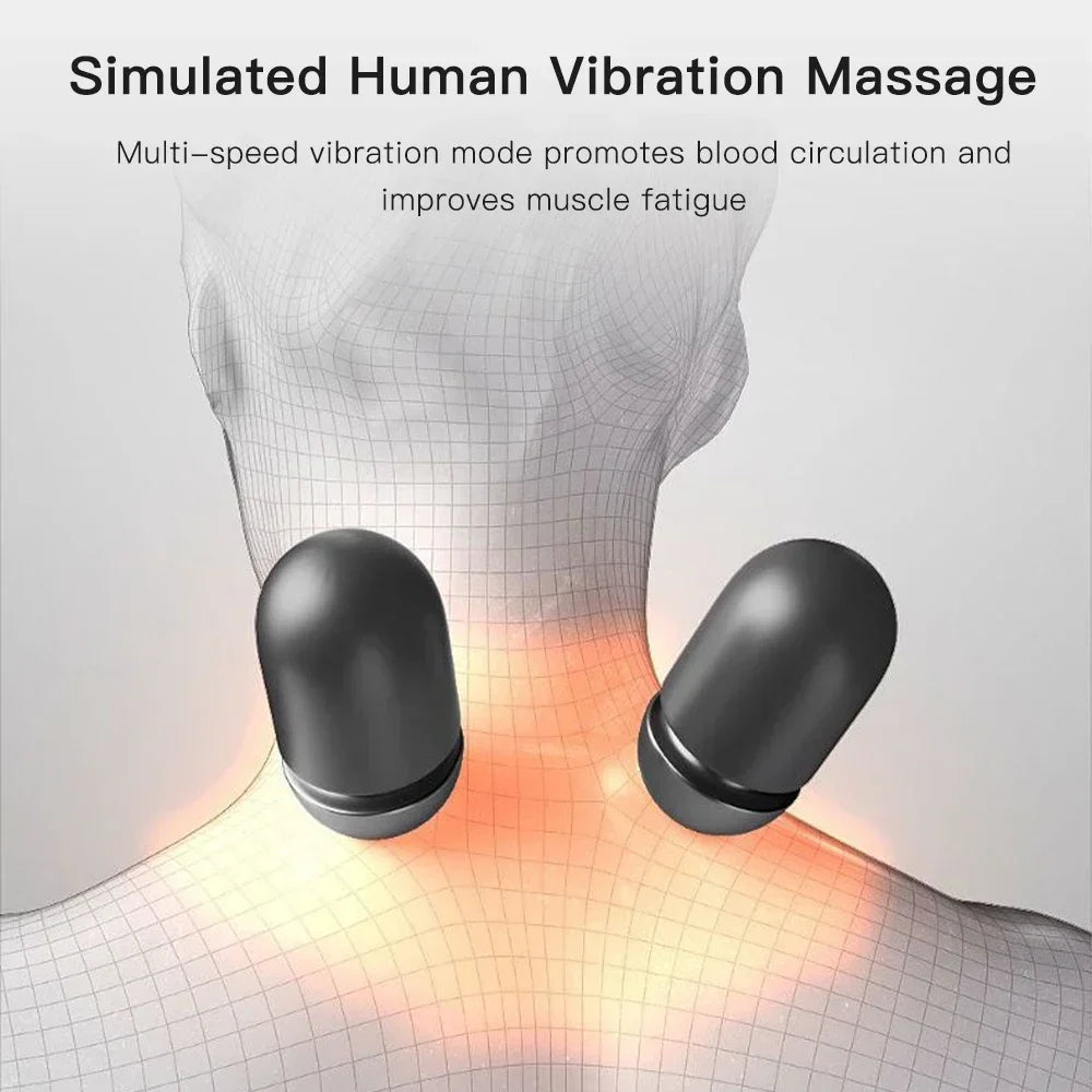 Almohada Cervical con Calor y Vibración - Relajación Cervical Cervora Pro