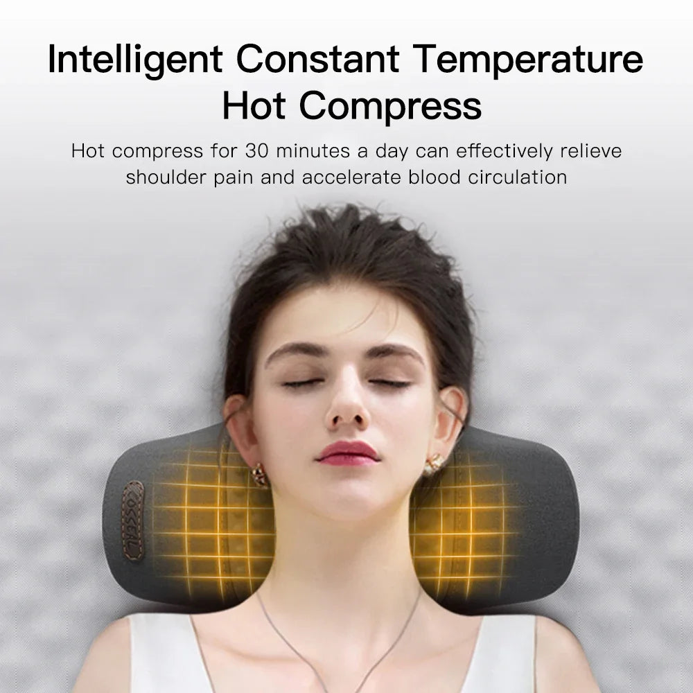 Almohada Cervical con Calor y Vibración - Relajación Cervical Cervora Pro