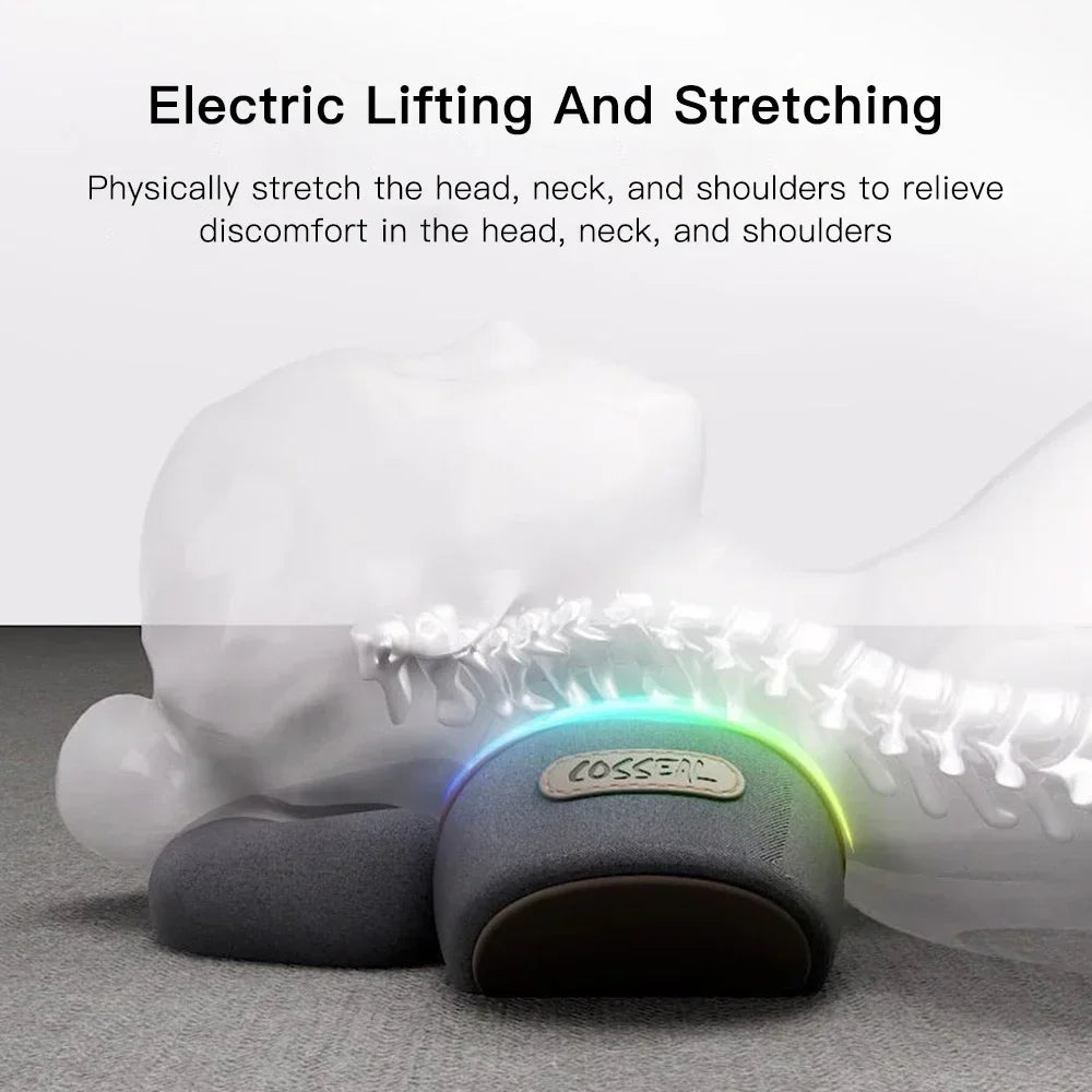 Almohada Cervical con Calor y Vibración - Relajación Cervical Cervora Pro