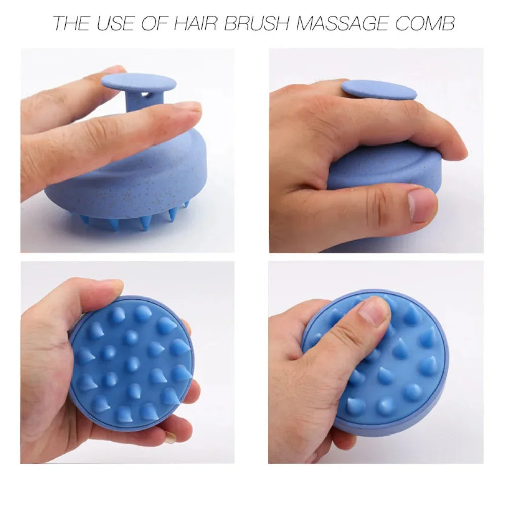Cervora™ Cepillo Masajeador de Cuero Cabelludo - Estimulación y Relajación Profunda