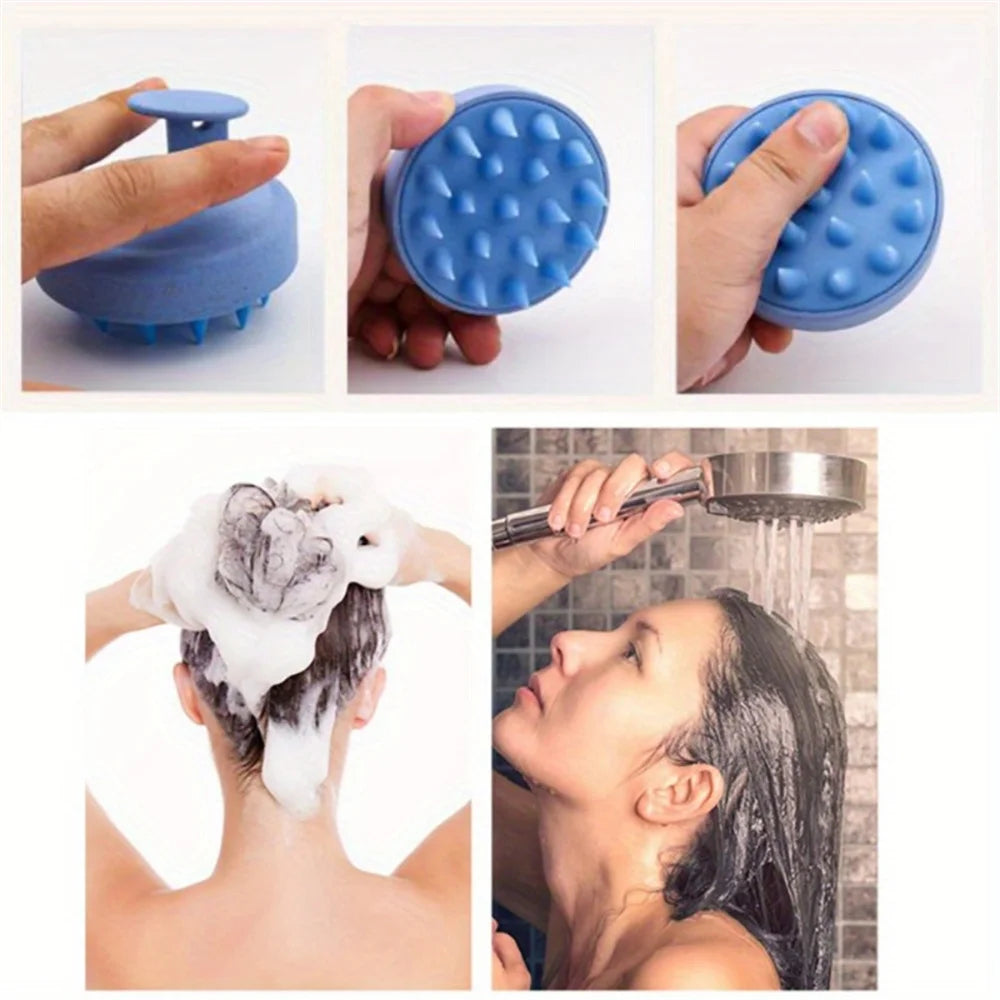 Cervora™ Cepillo Masajeador de Cuero Cabelludo - Estimulación y Relajación Profunda