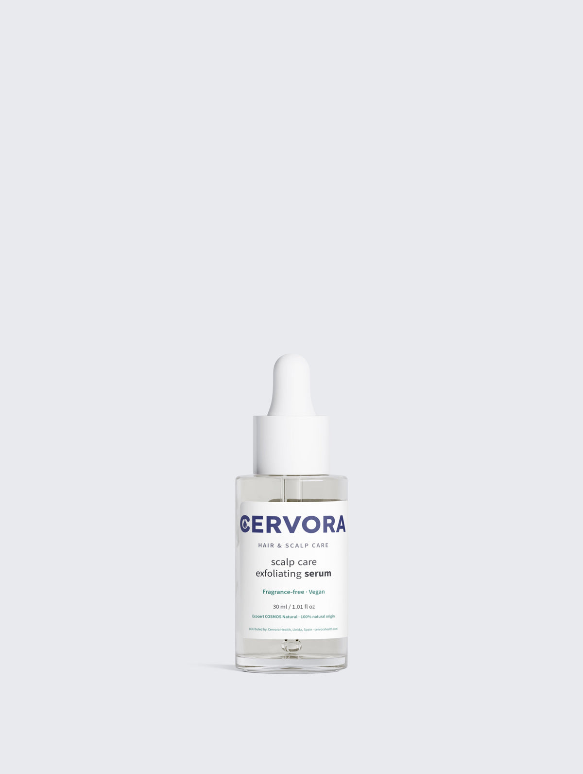Cervora Scalp Care Exfoliating Serum, 30 ml dropper bottle